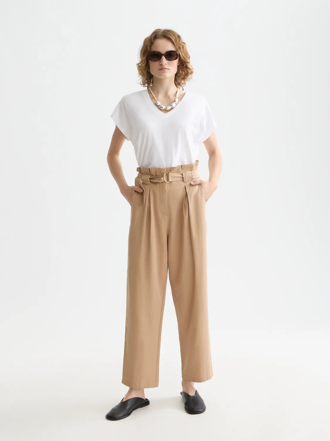 Essentials — Slub V-Neck T-Shirt