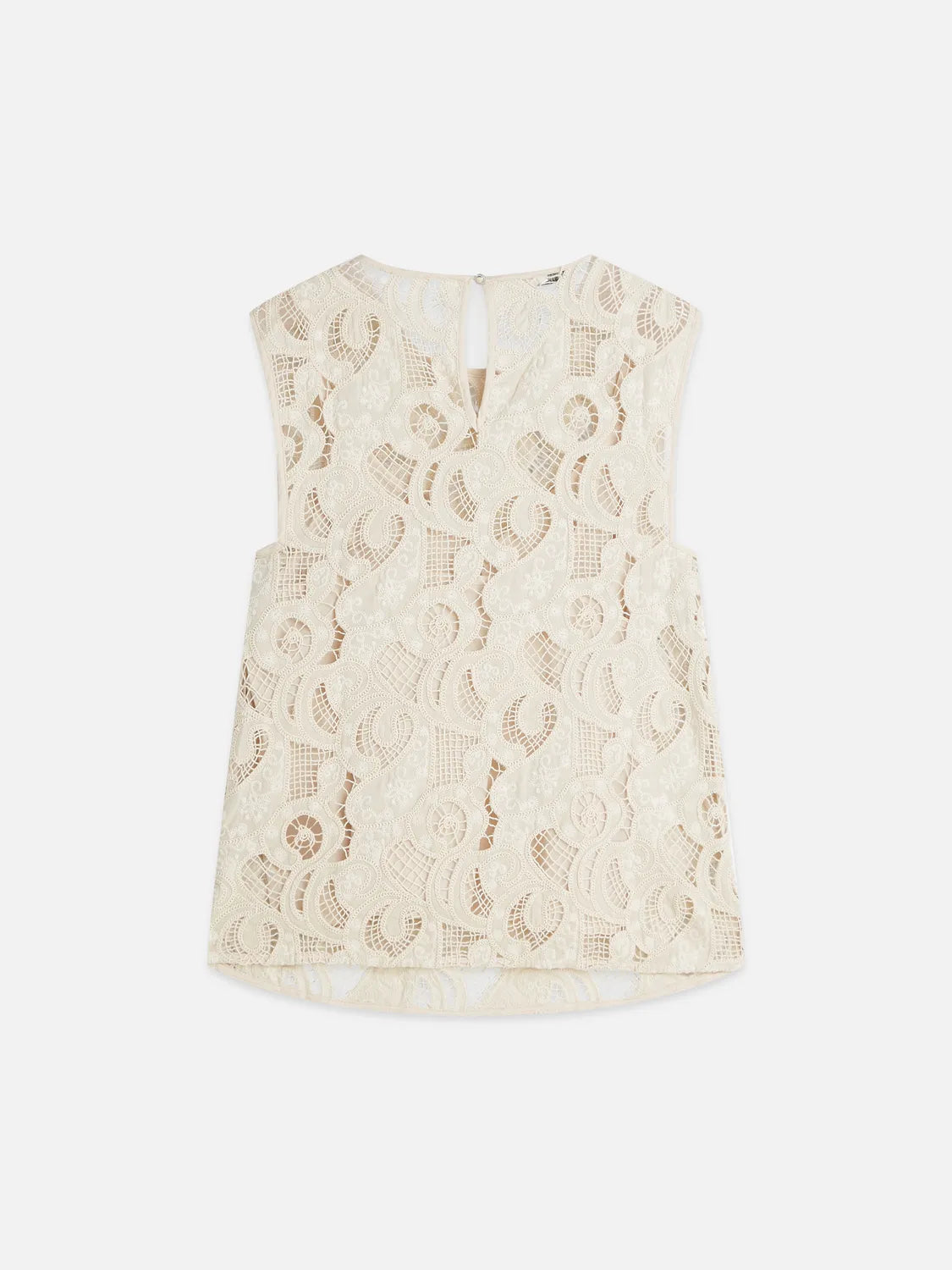 Flame Embroidery Top