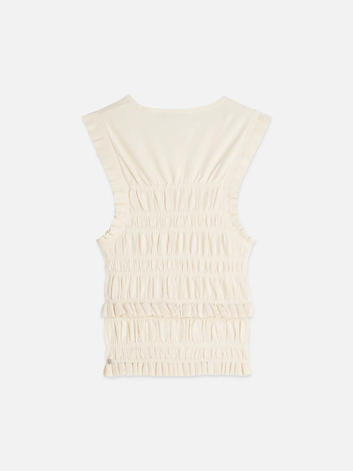 Smock Stitch Knitted Tank