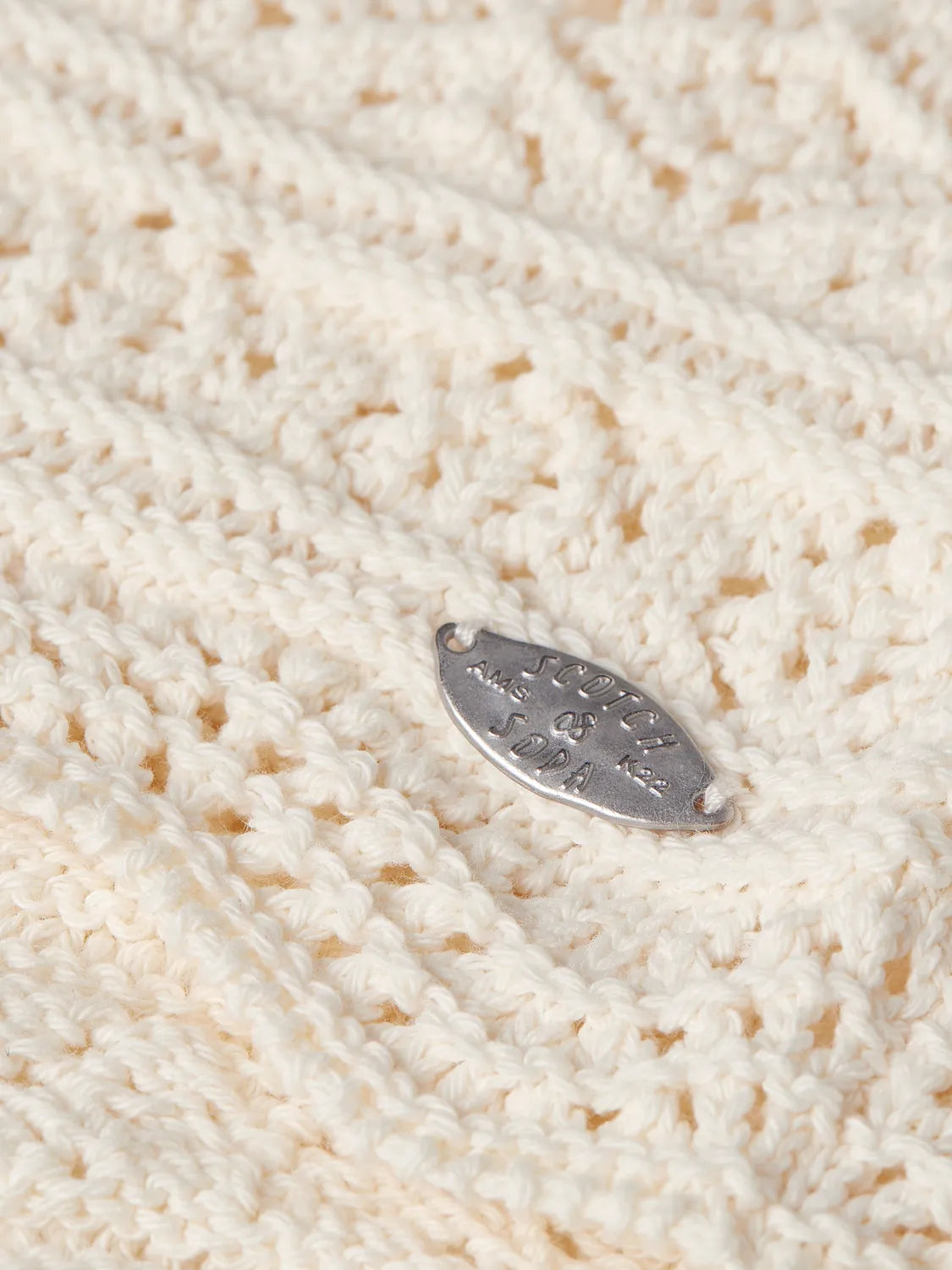 Pointelle Knitted Vest