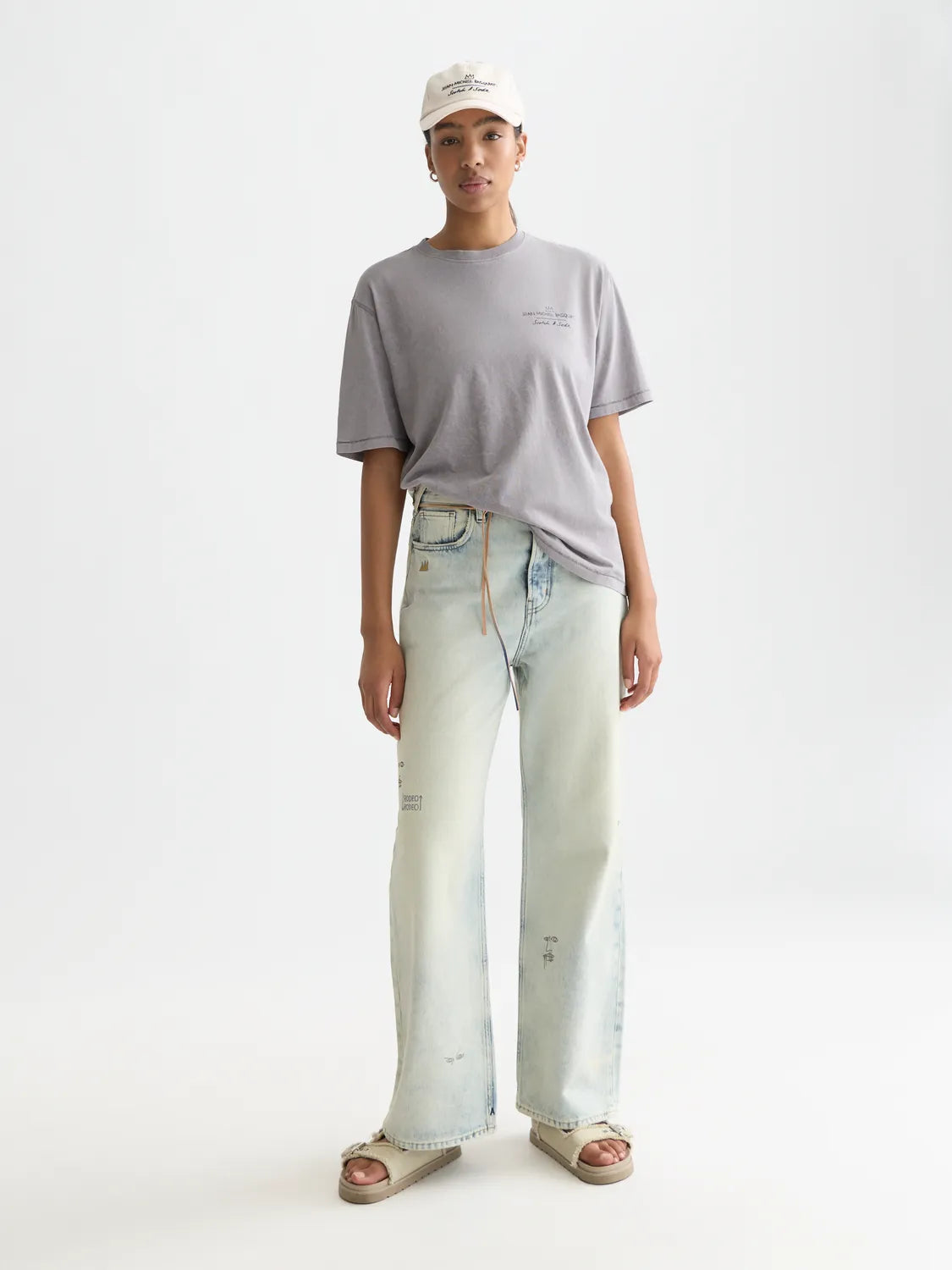 Scotch & Soda x Basquiat Graphic Loose-Fit T-Shirt
