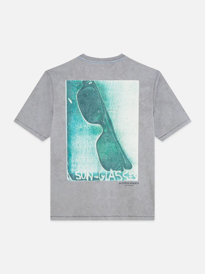 Scotch & Soda x Basquiat Graphic Loose-Fit T-Shirt