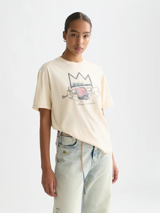 Scotch & Soda x Basquiat Washed Artwork T-Shirt
