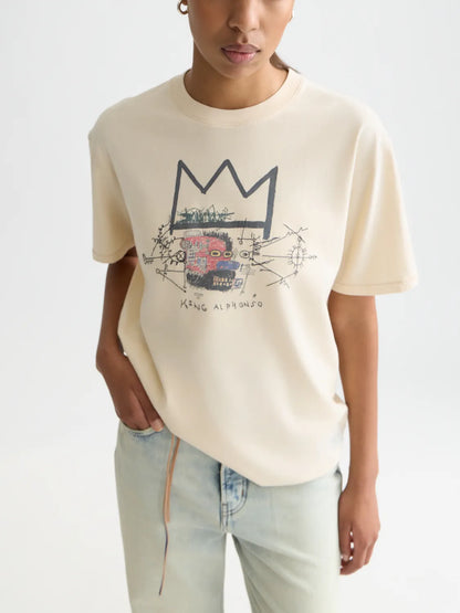 Scotch & Soda x Basquiat Washed Artwork T-Shirt