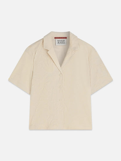 Toweling Short Sleeved Shirt