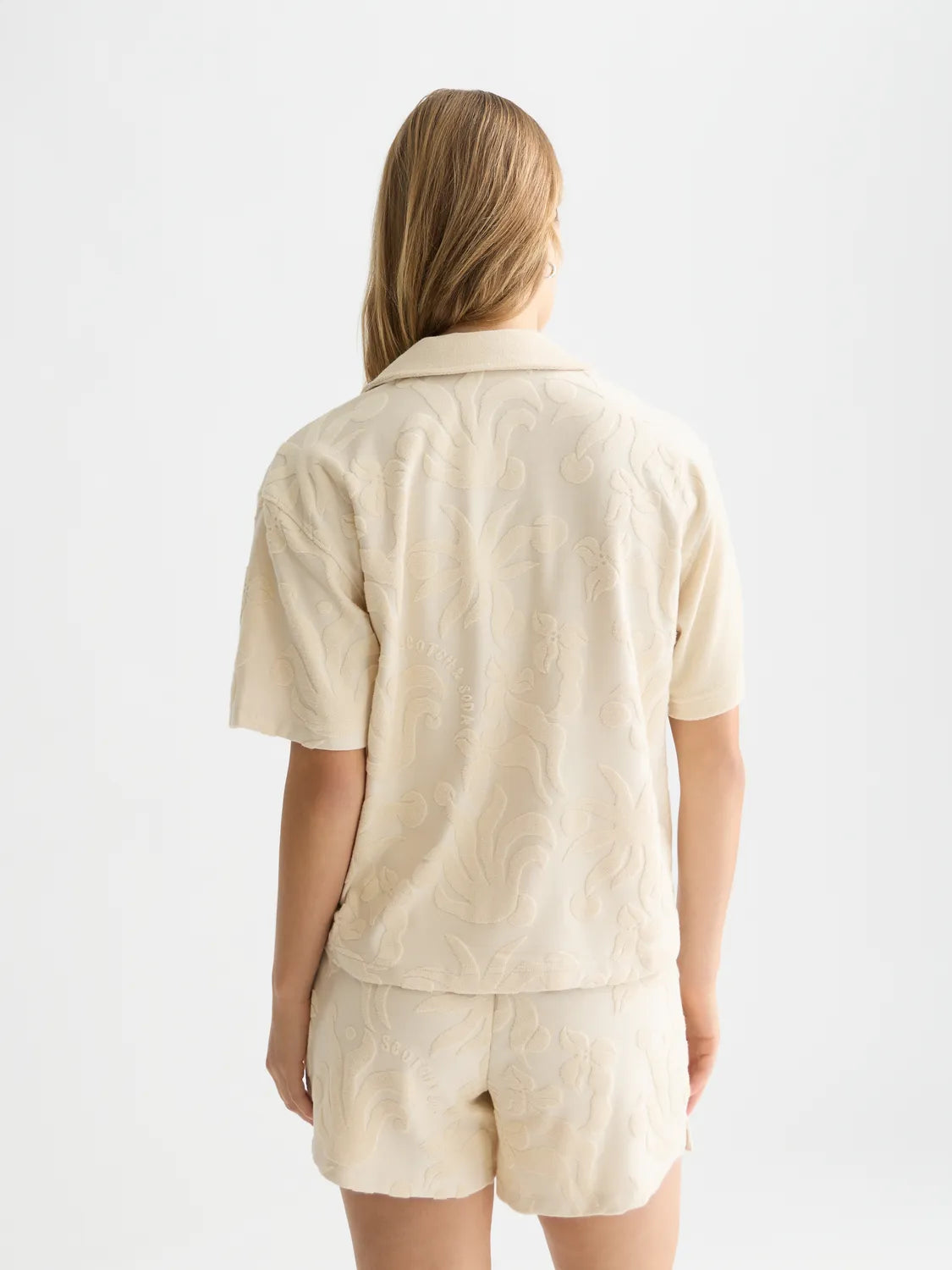 Toweling Short Sleeved Shirt