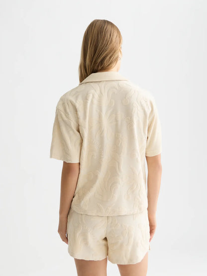 Toweling Short Sleeved Shirt