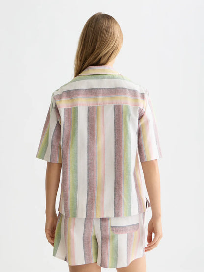Striped Short Sleeve Shirt