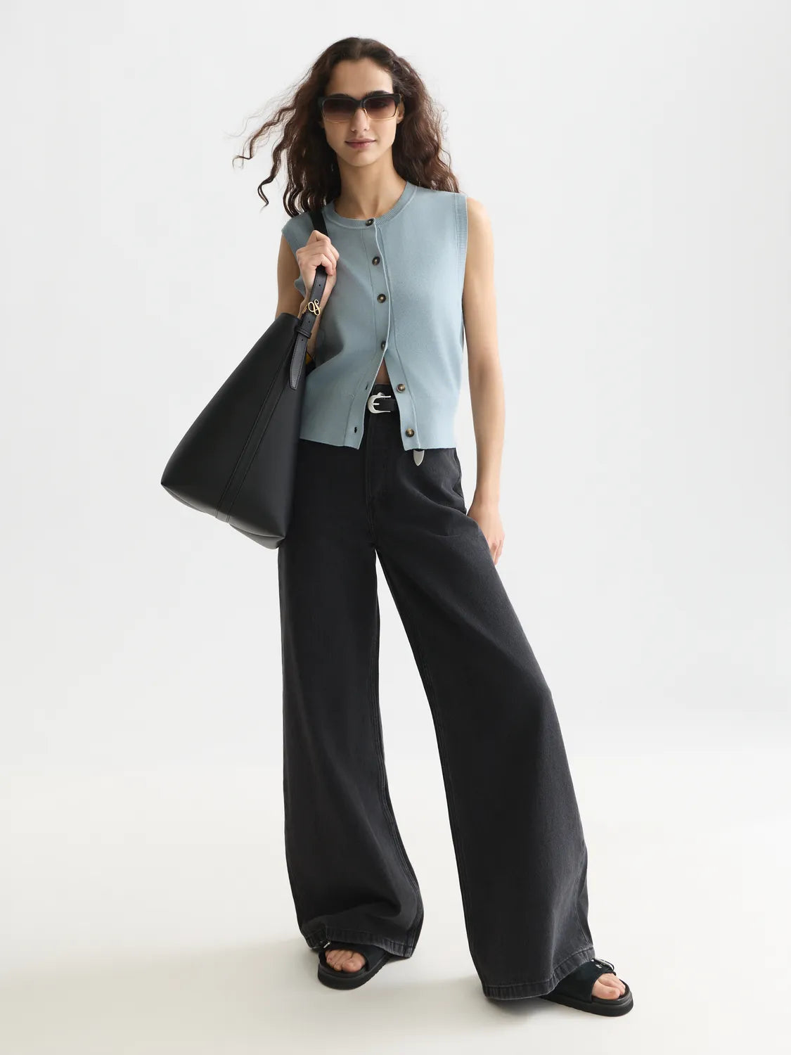 Compact Knitted Relaxed-Fit Spencer