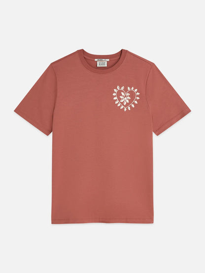 Chest Artwork Regular-Fit T-Shirt