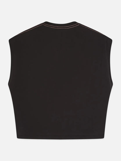 Twisted Neckline T-Shirt