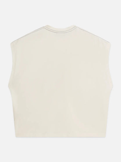 Twisted Neckline T-Shirt
