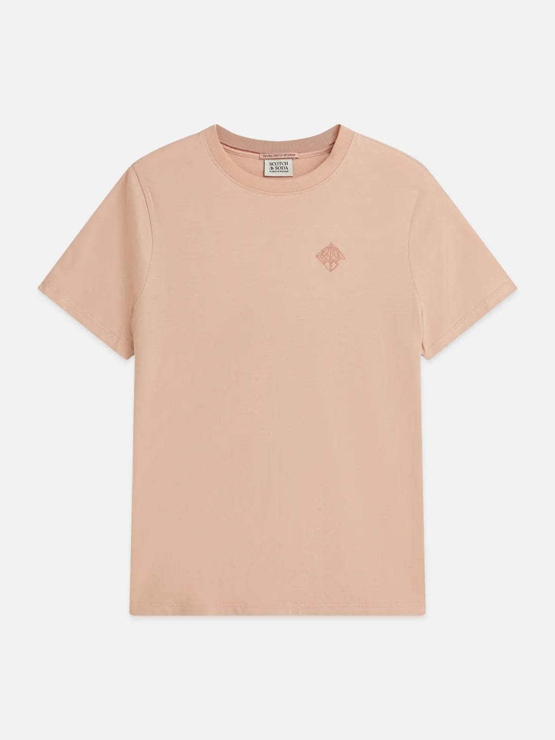 Embroidered Logo Regular-Fit T-Shirt