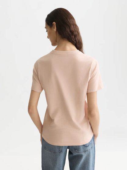 Embroidered Logo Regular-Fit T-Shirt