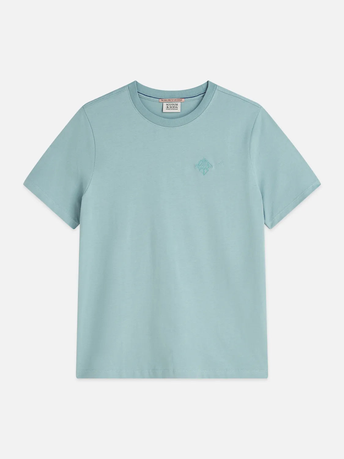 Embroidered Logo Regular-Fit T-Shirt