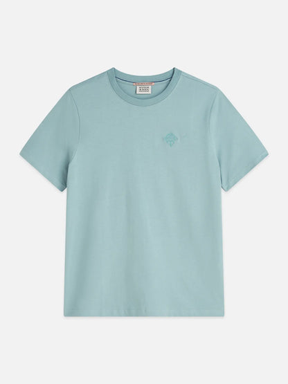 Embroidered Logo Regular-Fit T-Shirt