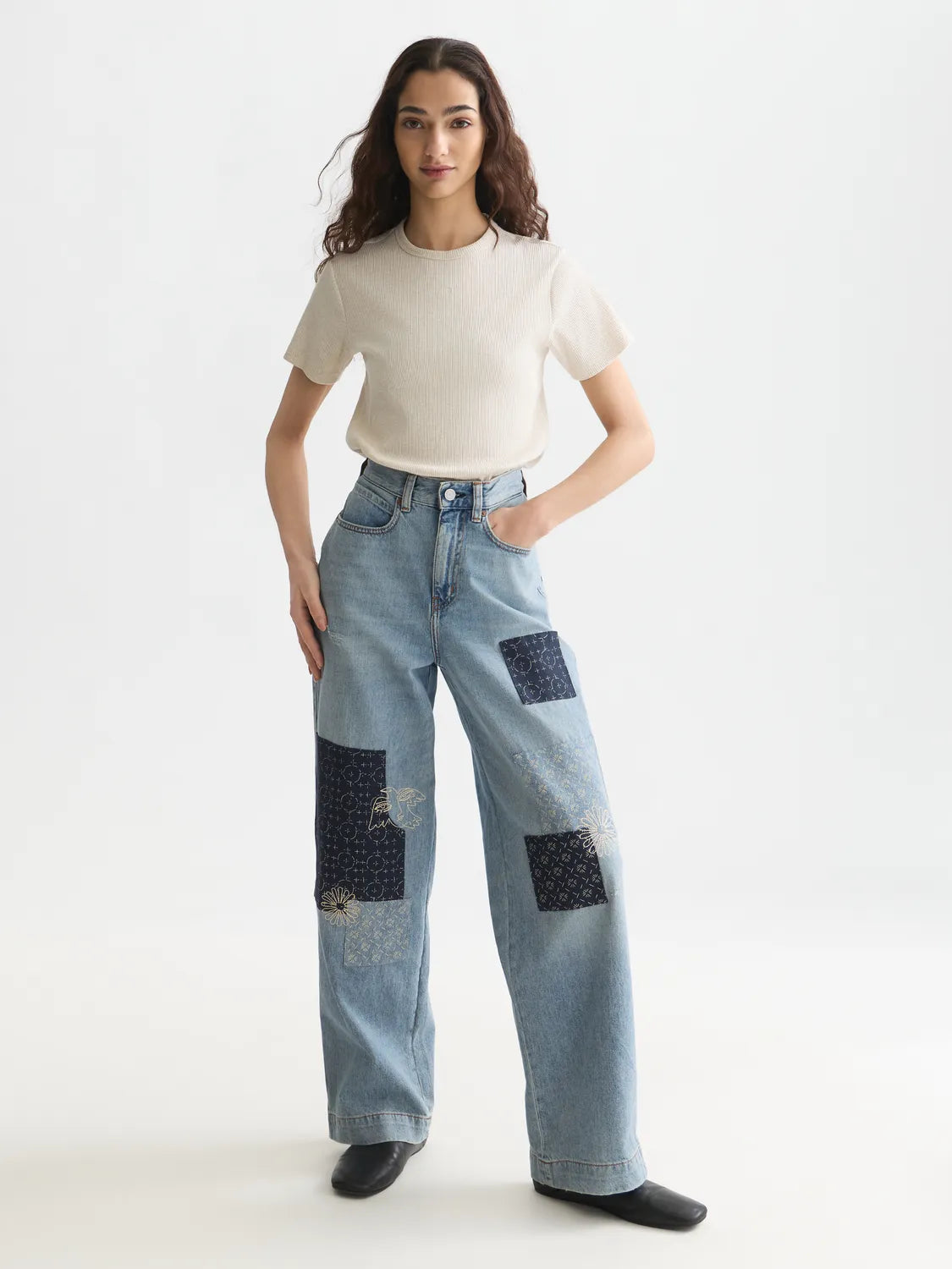 Rib Regular-Fit T-Shirt