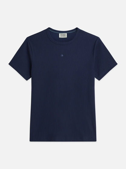 Rib Regular-Fit T-Shirt
