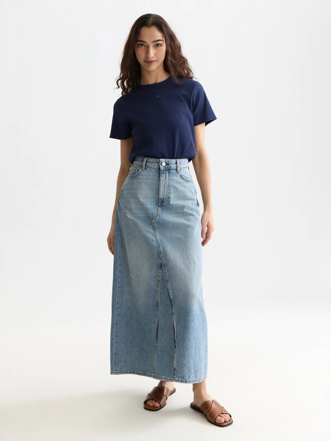 Rib Regular-Fit T-Shirt