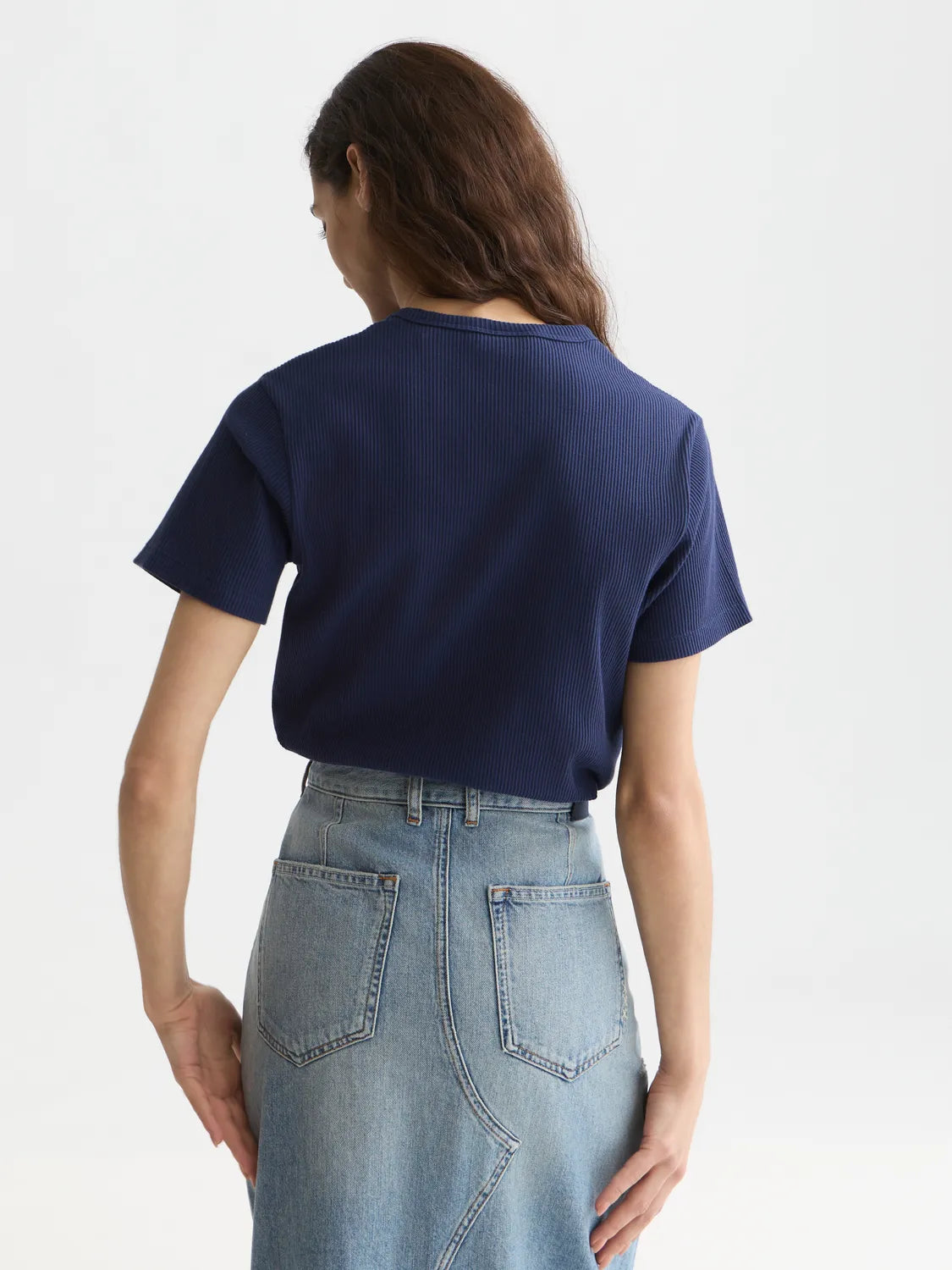 Rib Regular-Fit T-Shirt
