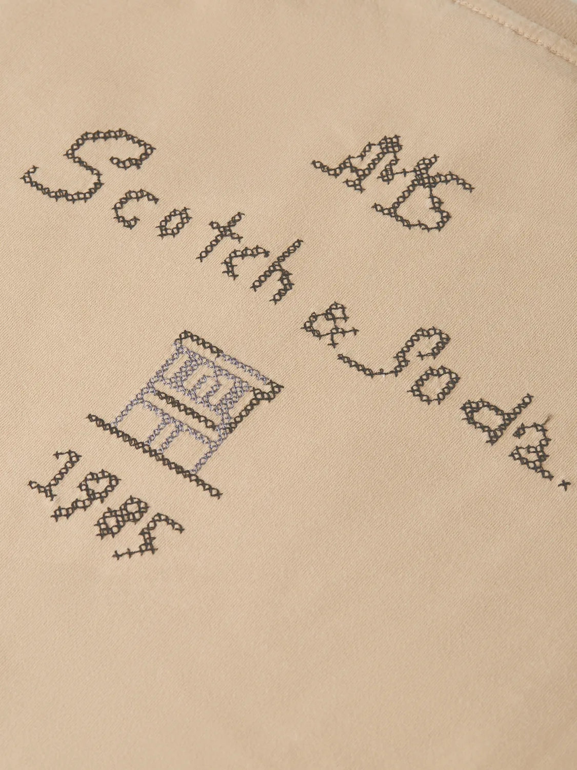 Washed Loose-Fit T-Shirt With Embroidery