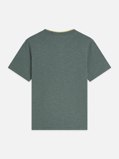 Chest Embroidery Regular-Fit T-Shirt