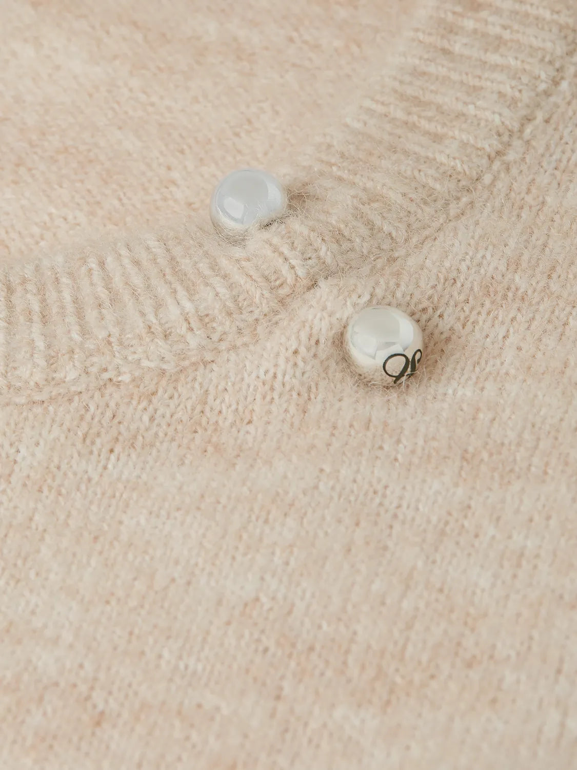 Hardware Detail Knitted Spencer