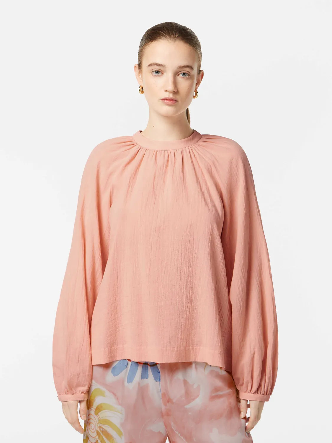 Bow Long Sleeve Top
