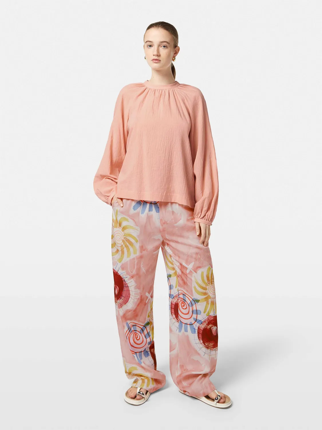 Bow Long Sleeve Top