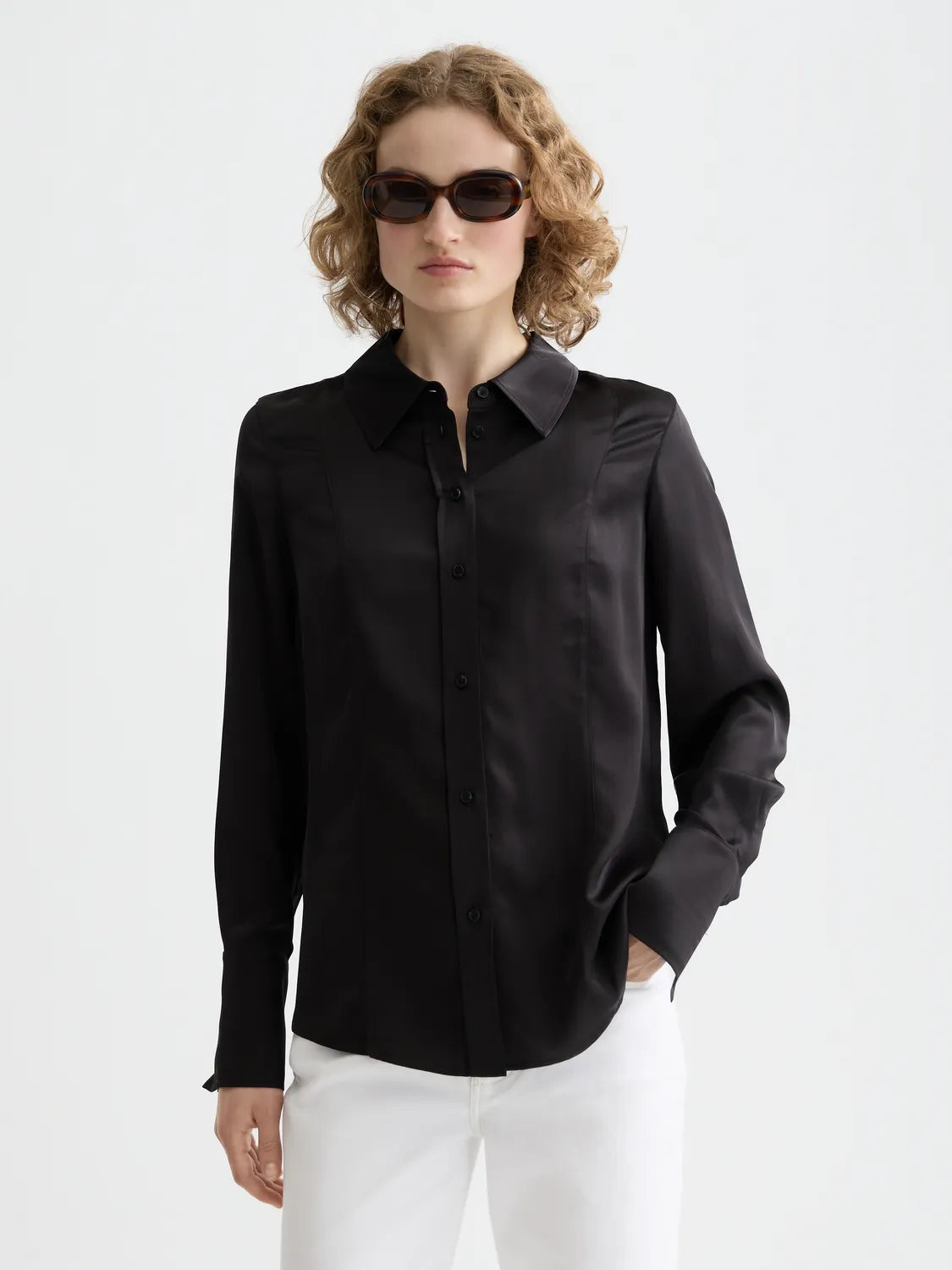 Essentials — Satin Shirt