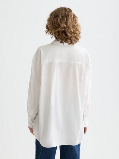Essentials — Girlfriend Poplin Shirt