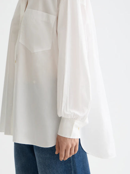 Essentials — Girlfriend Poplin Shirt