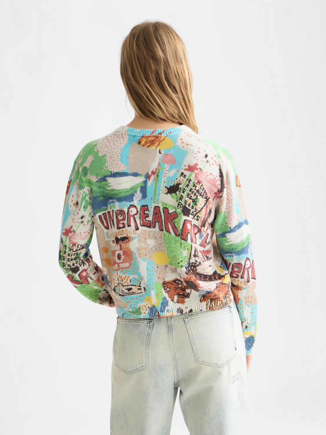 Scotch & Soda x Basquiat Printed Pullover