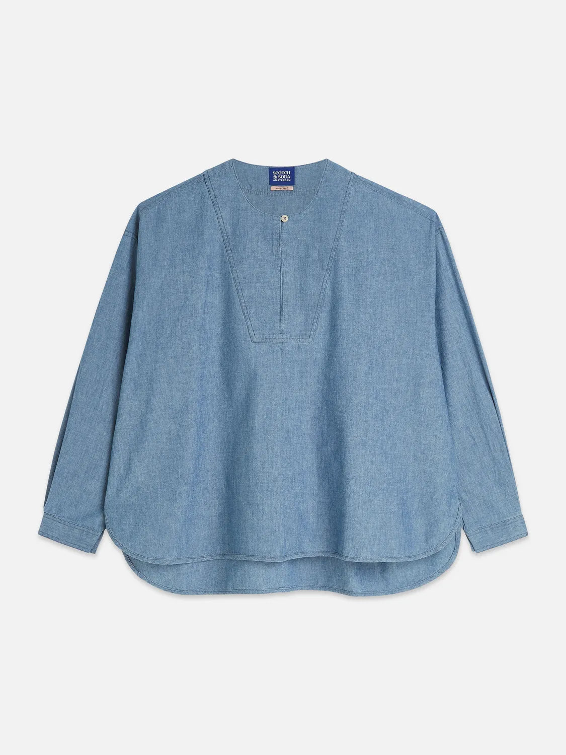 Denim Bib Shirt