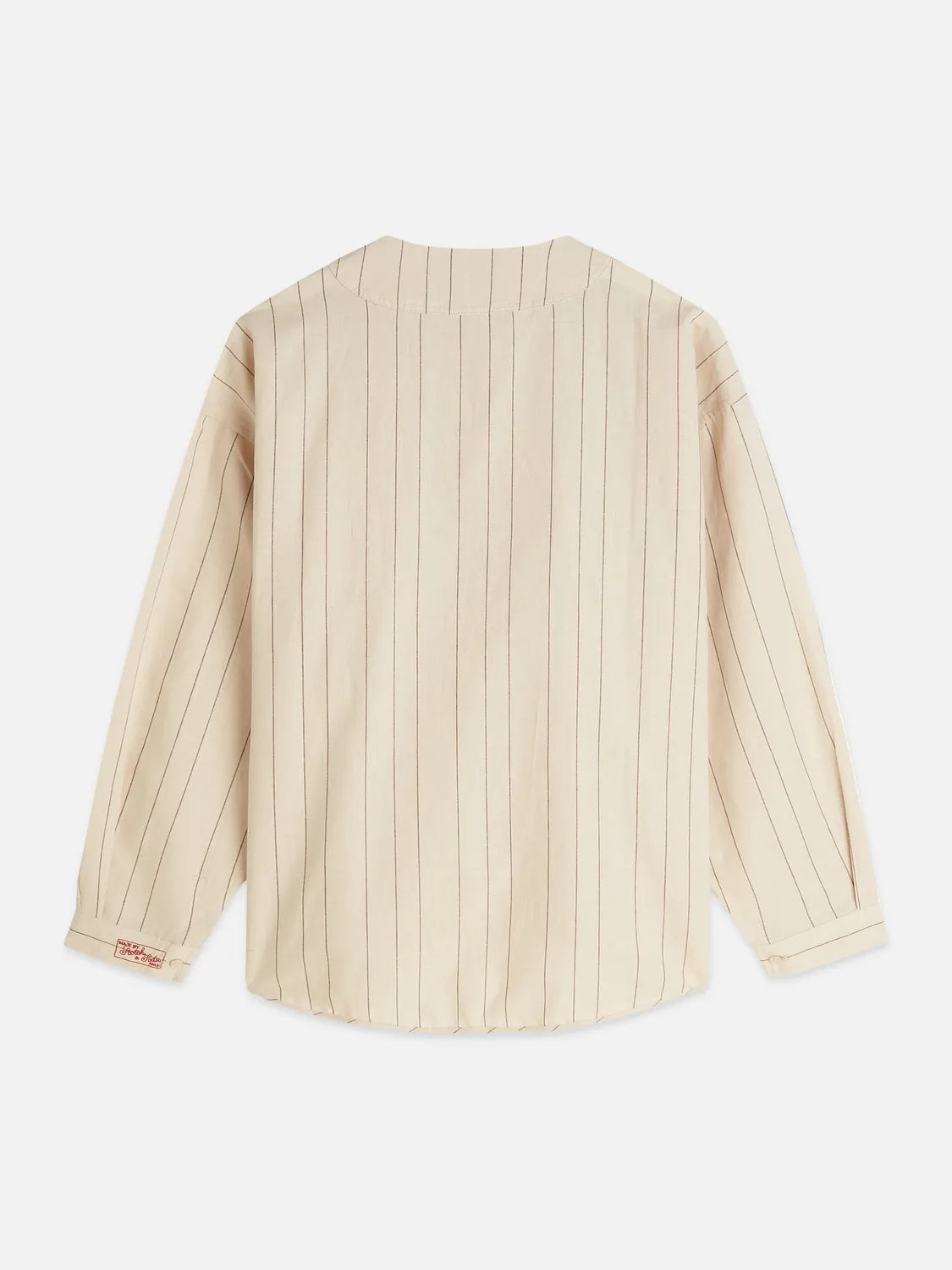 Cotton Linen Bib Shirt