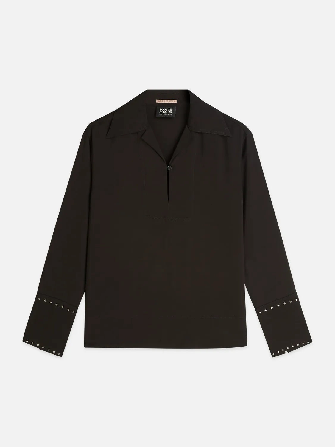 Studded Long Sleeve Shirt