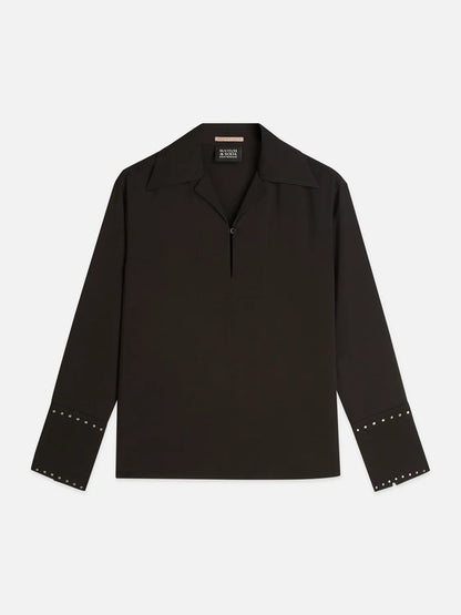 Studded Long Sleeve Shirt