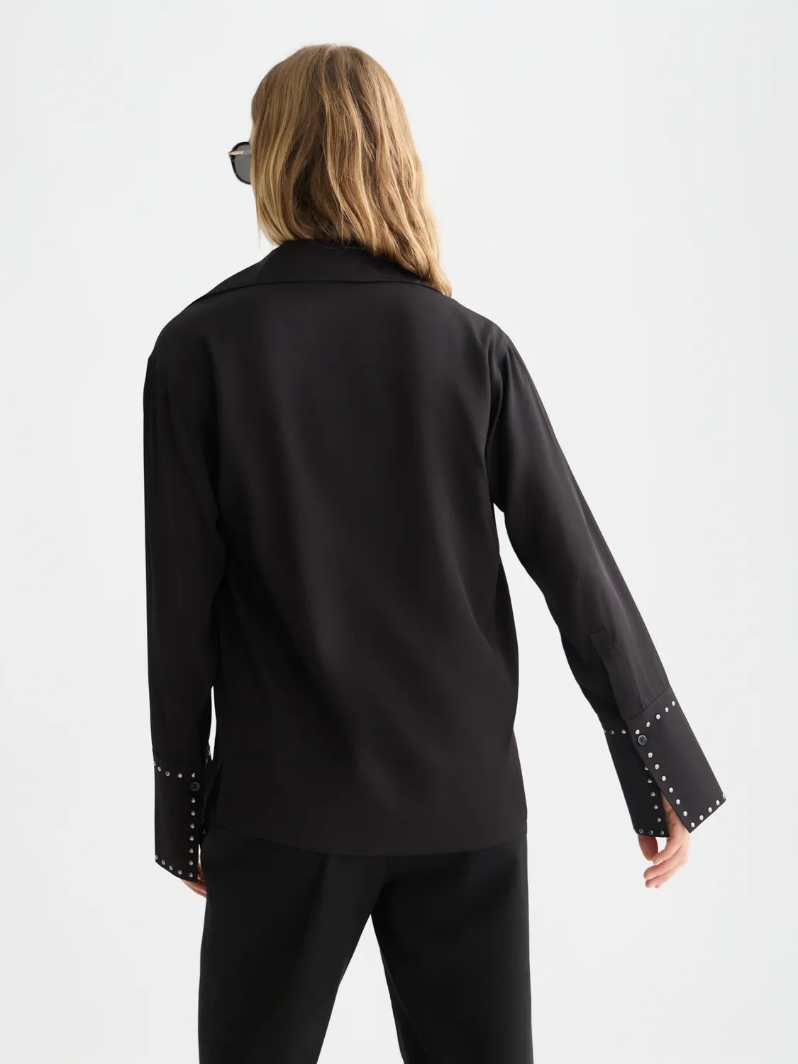Studded Long Sleeve Shirt