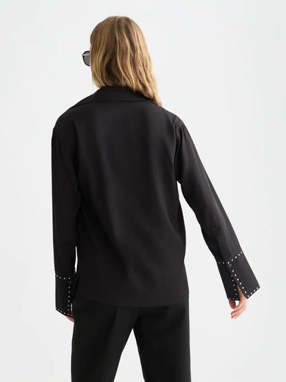 Studded Long Sleeve Shirt