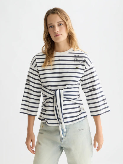 Scotch & Soda x Basquiat Breton T-Shirt