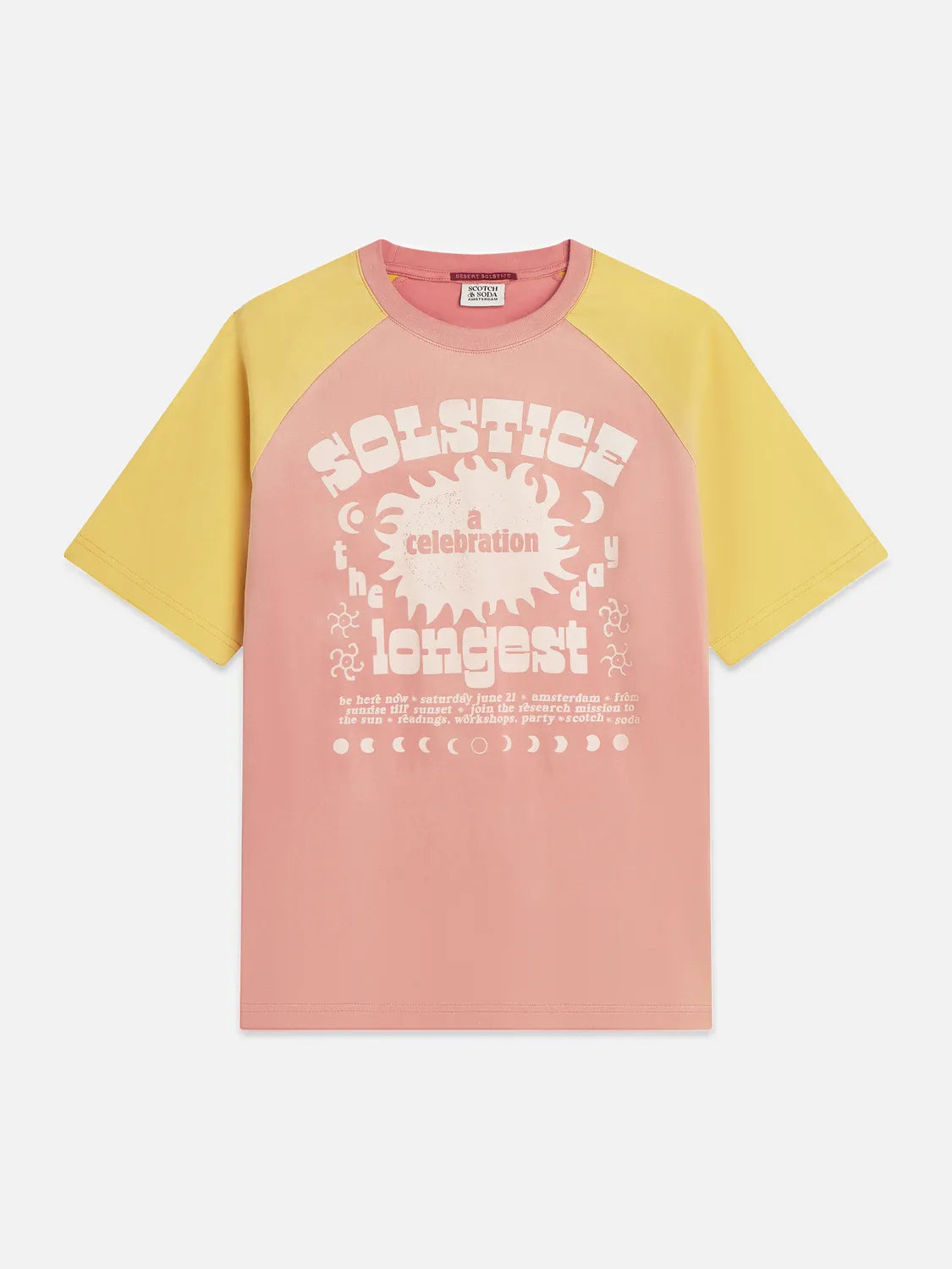 Raglan Artwork Loose-Fit T-Shirt