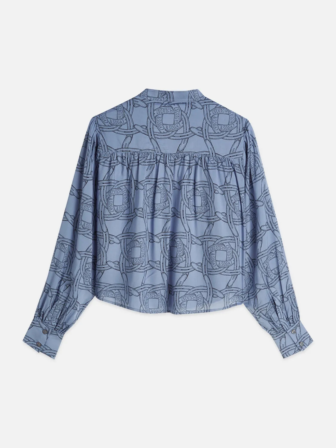 Pin Tuck Long Sleeve Shirt