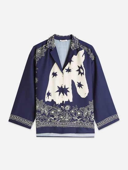 Printed Relaxed Fit Shirt