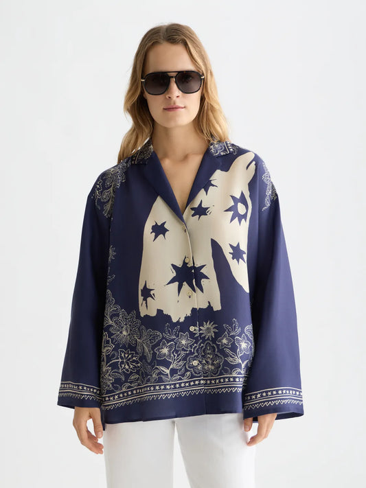 Printed Relaxed Fit Shirt