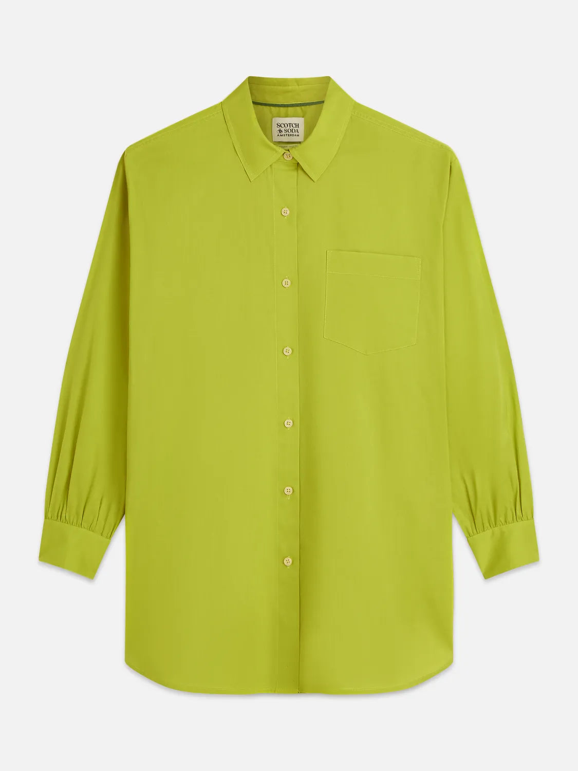 Cotton Voile Oversized Shirt