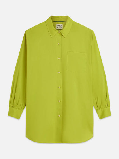 Cotton Voile Oversized Shirt
