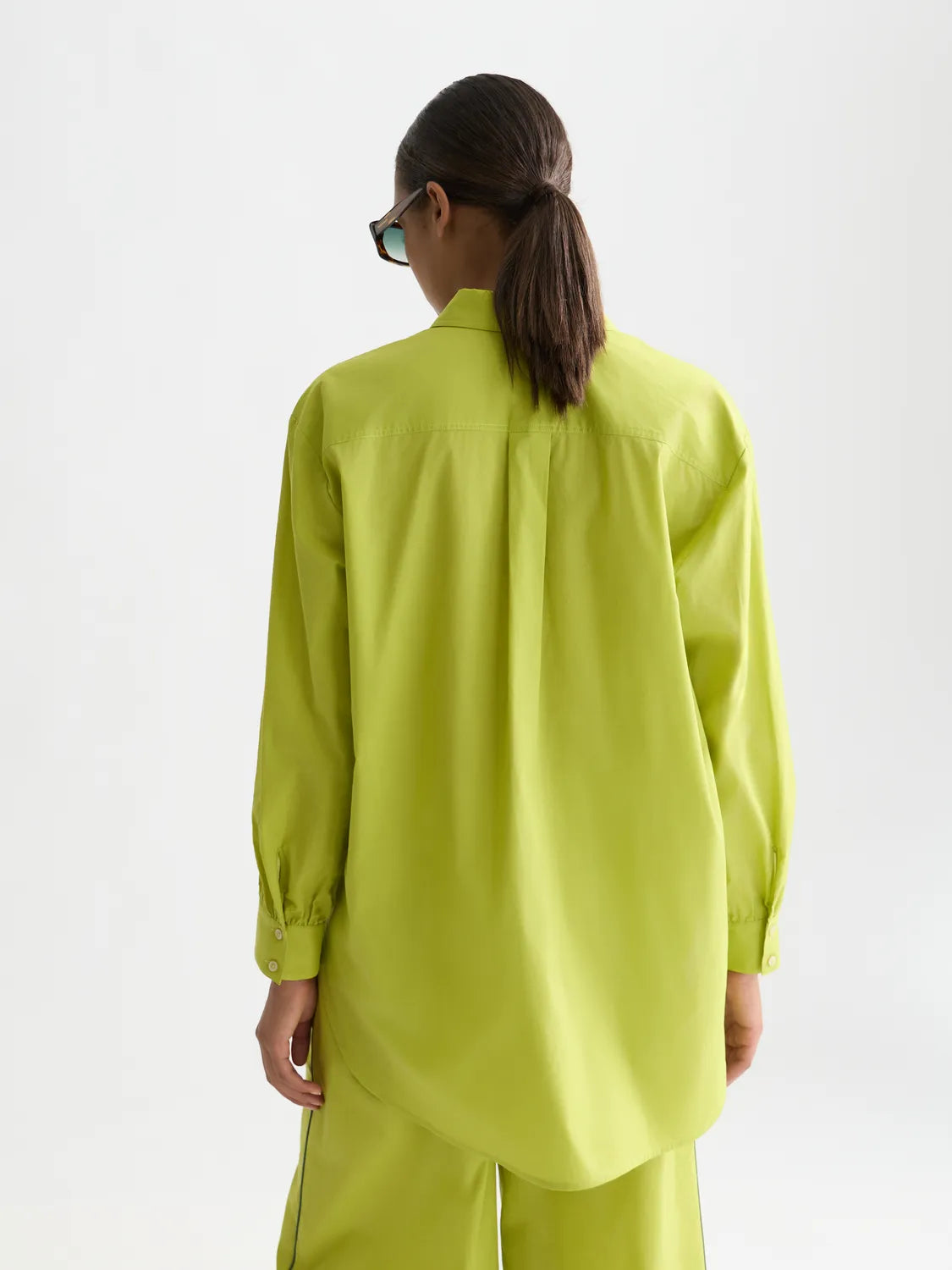 Cotton Voile Oversized Shirt