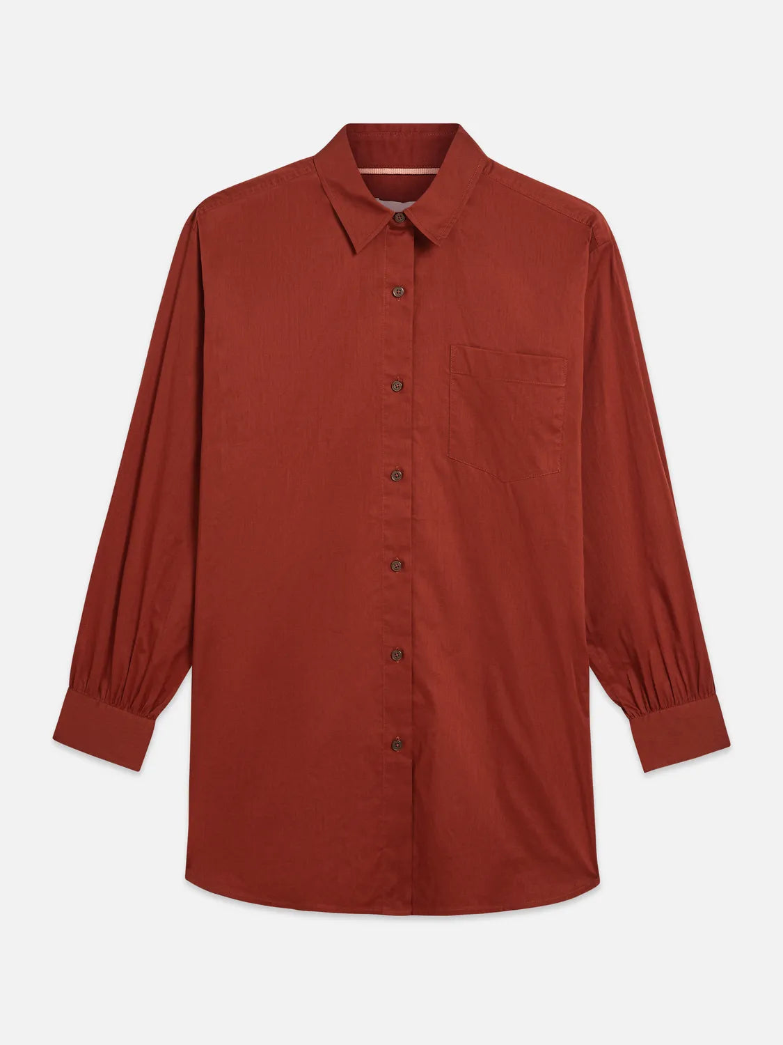 Cotton Voile Oversized Shirt
