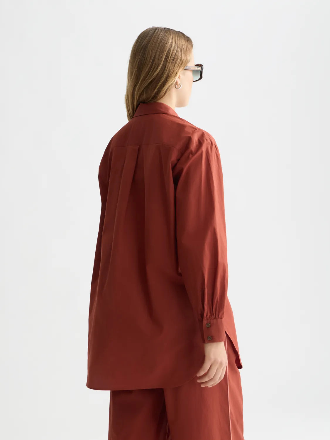 Cotton Voile Oversized Shirt