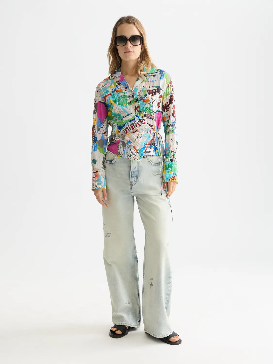 Scotch & Soda x Basquiat Long Sleeved Shirt